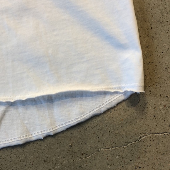 Red Valentino White Daisy Embellished Cotton Jersey Top - Picture 6 of 11